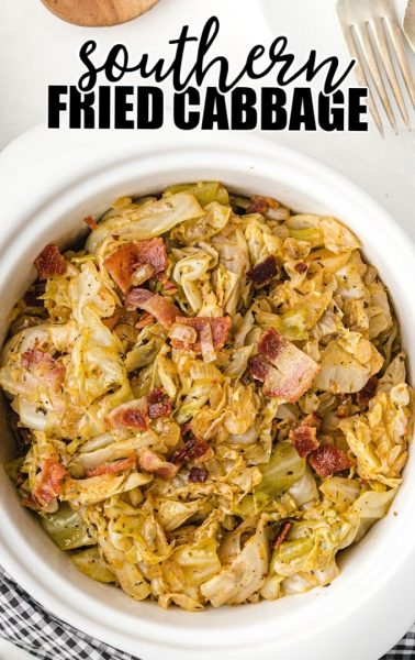 Southern Fried Cabbage | Side Dish | The Best Blog Recipes