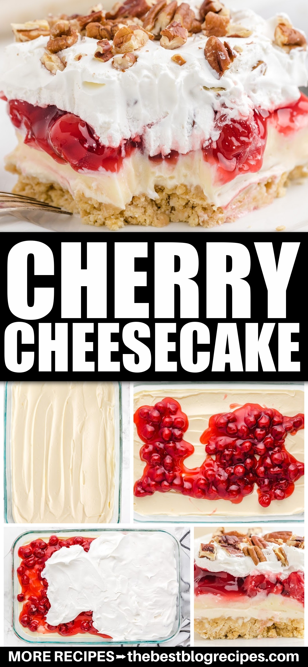 Cherry Cheesecake Lush | Dessert | The Best Blog Recipes