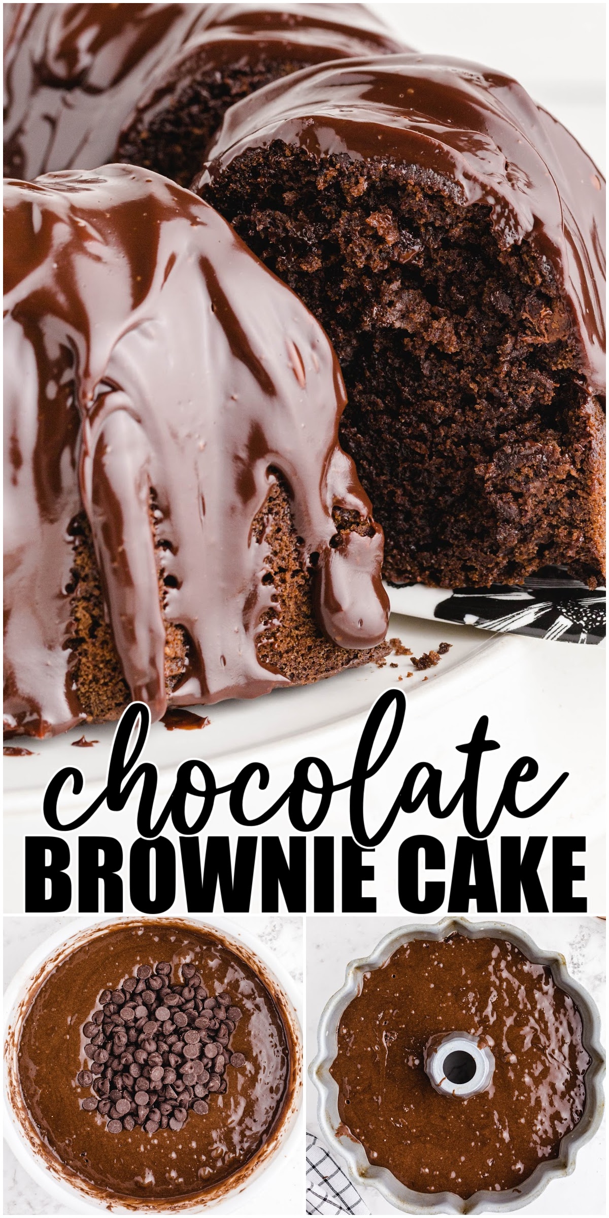 Chocolate Brownie Cake - The Best Blog Recipes