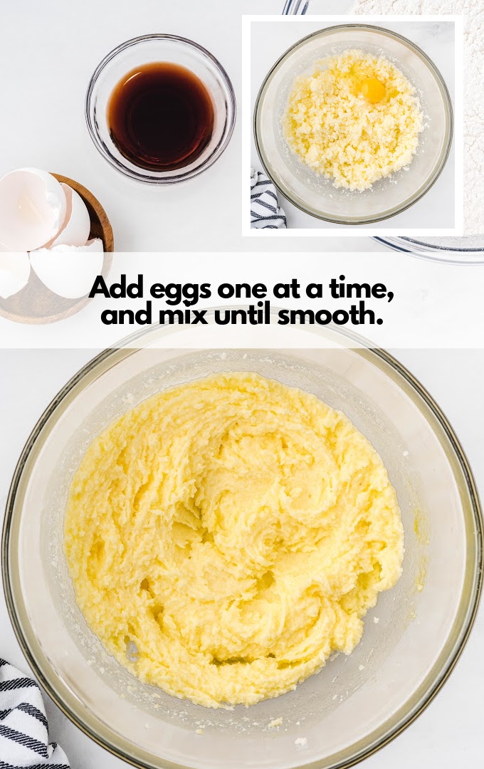 add in eggs