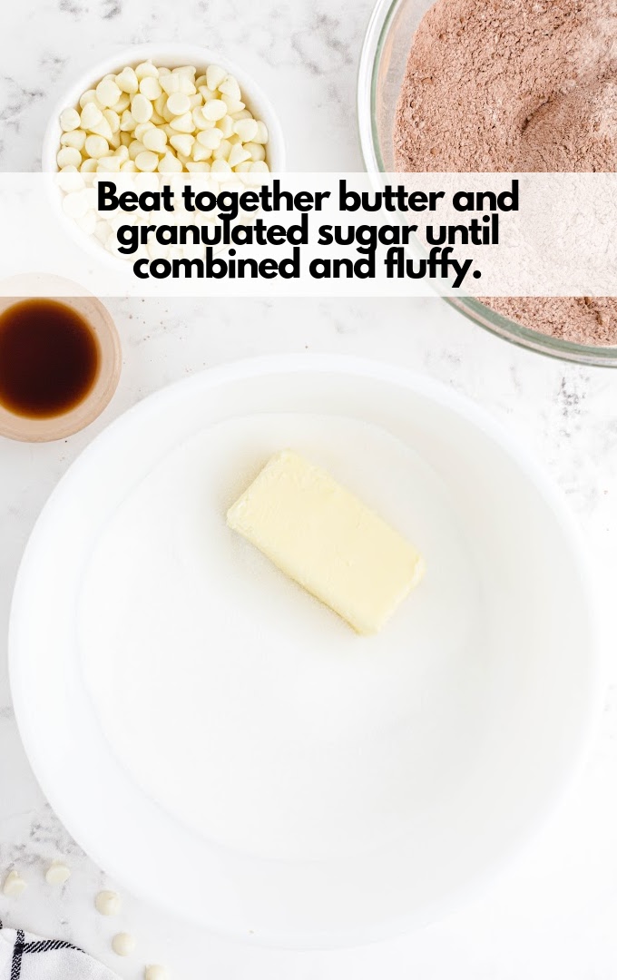 beat butter and sugar