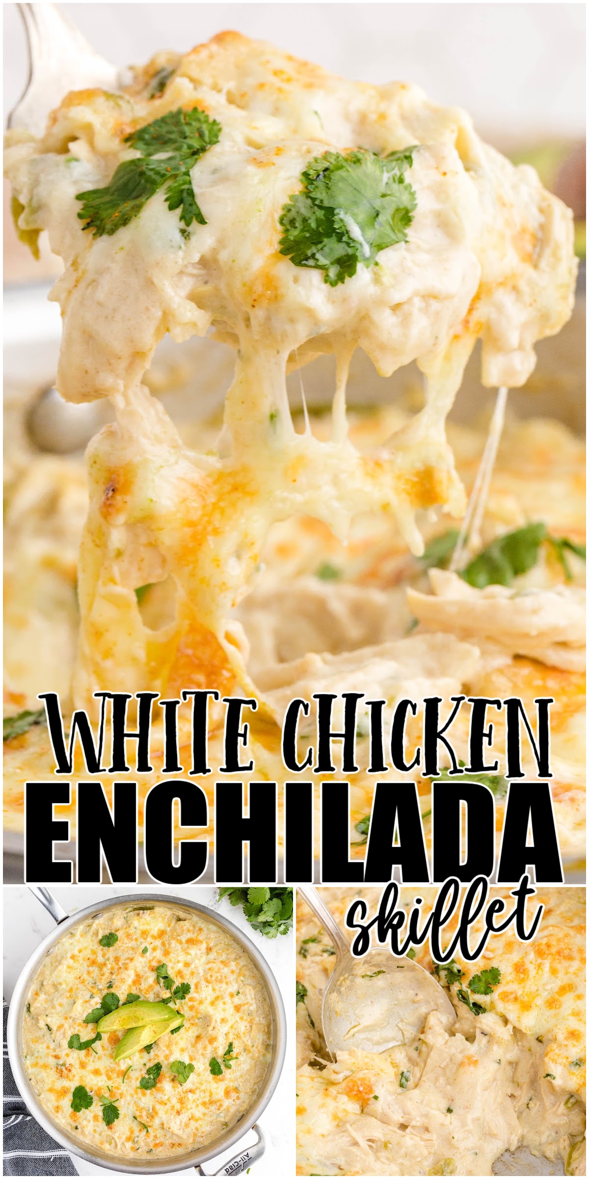 White Chicken Enchilada Skillet - The Best Blog Recipes