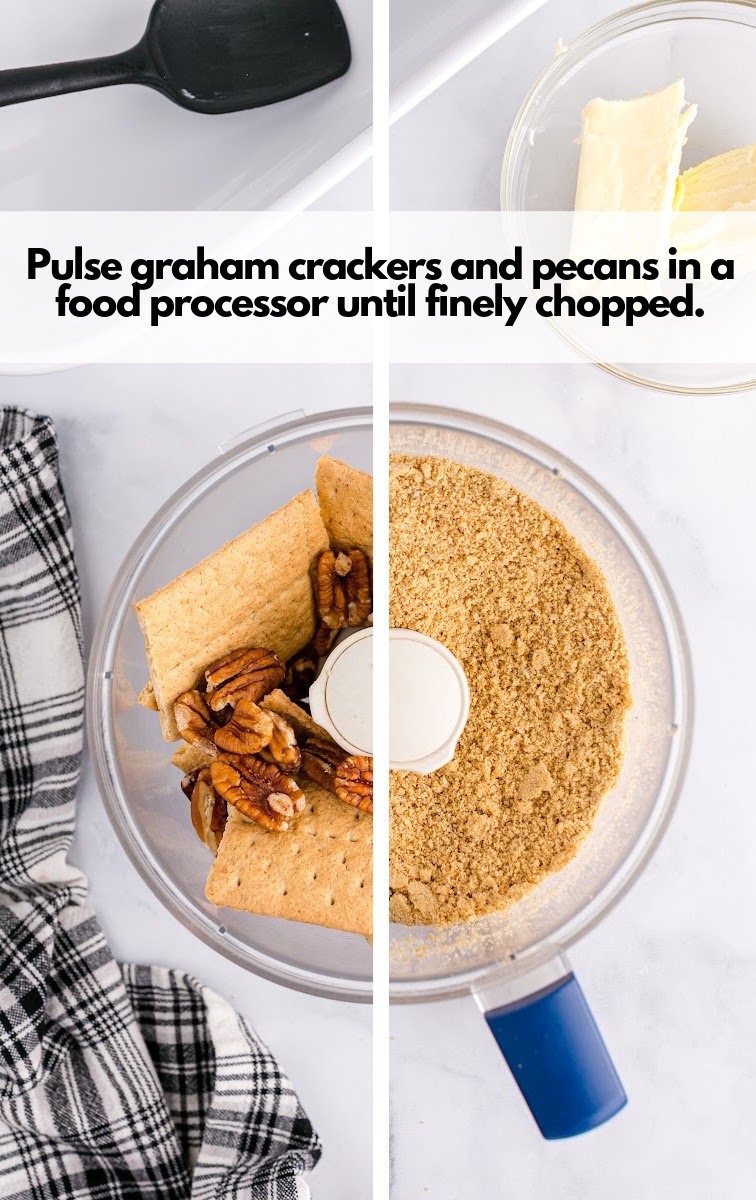 pulsed graham cracker and pecan