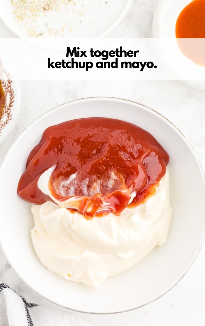 mix ketchup and mayo