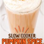 Slow Cooker Pumpkin Spice Latte