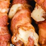 Bacon Wrapped Mozzarella Sticks