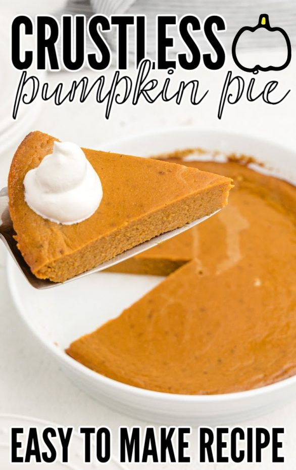 A piece of cake on a paper plate, with Pumpkin pie