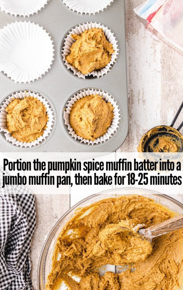 Food on a table, with Muffin and Pumpkin