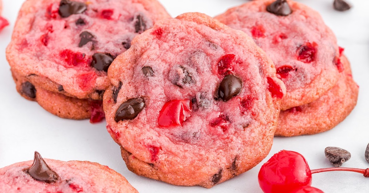 Cherry Chocolate Chip Cookies Cookies The Best Blog Recipes 1915