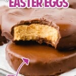Chocolate Easter Eggs (Peanut Butter)