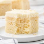 Vanilla Snack Cake