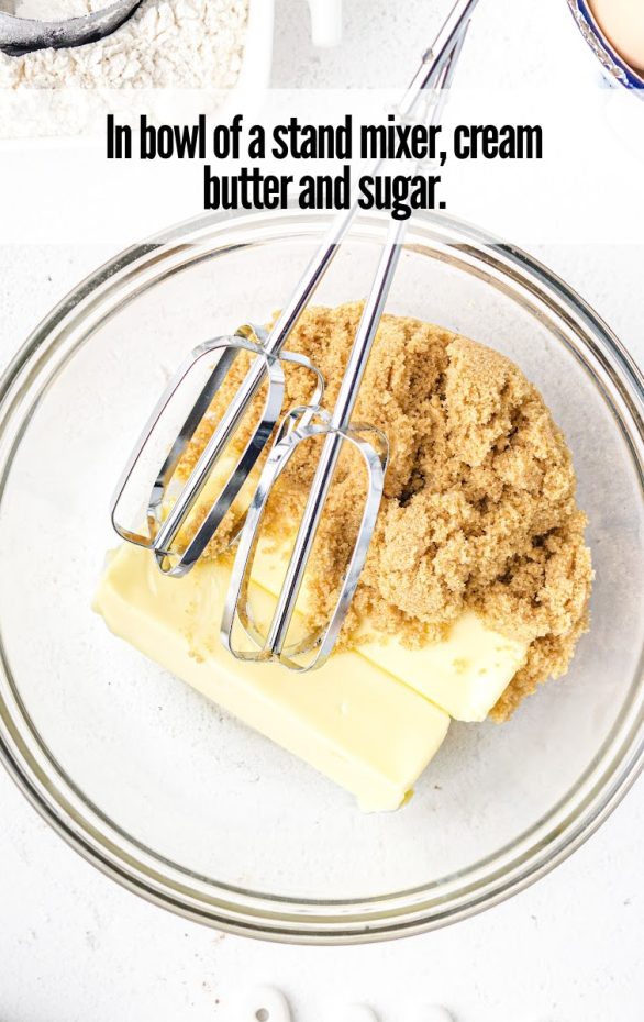 A piece of cake on a plate with a fork and knife, with Ginger and Cookie
