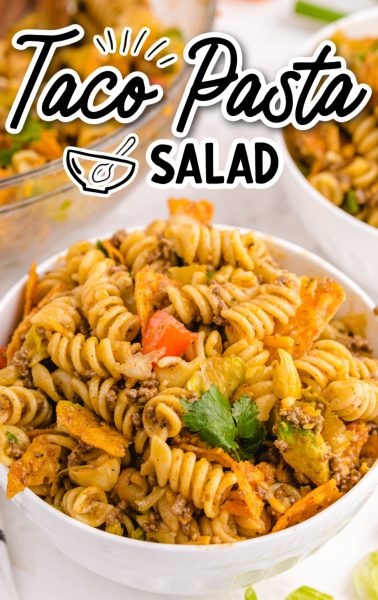 Taco Pasta Salad | Side Dish Recipes | The Best Blog Recipes