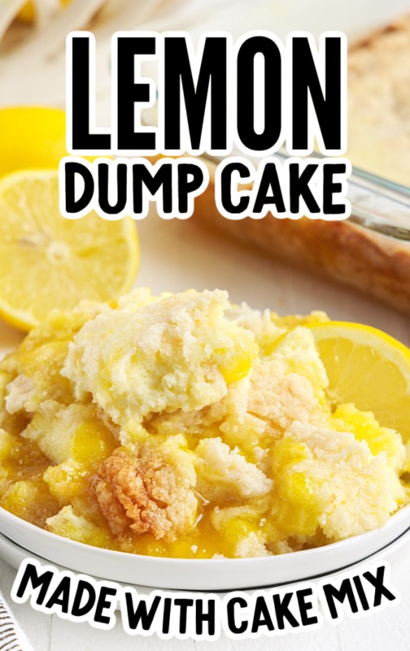 Blueberry Lemon Dump Cake