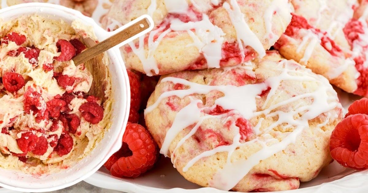 Lemon Raspberry Cookies