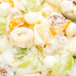 A close up of food, with Salad