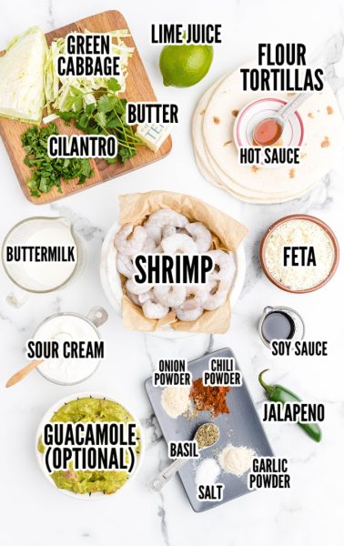 Shrimp Tacos with Spicy Cilantro Sauce - The Best Blog Recipes