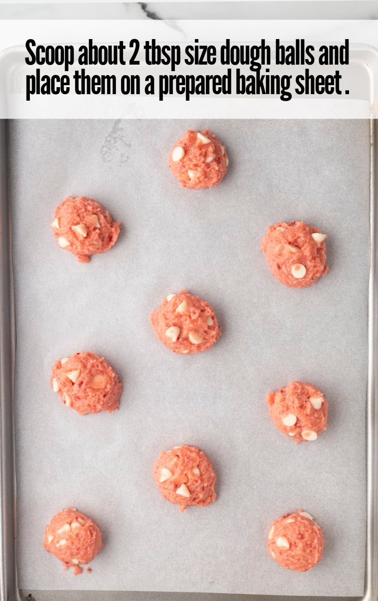Strawberry Cake Mix Cookies | Dessert | The Best Blog Recipes