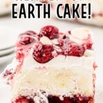 a piece of Strawberry Heaven on Earth Cake
