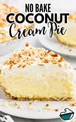 No Bake Coconut Cream Pie - The Best Blog Recipes