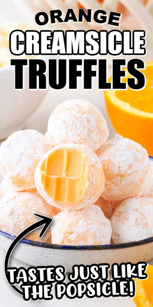 Orange Creamsicle Truffles - The Best Blog Recipes