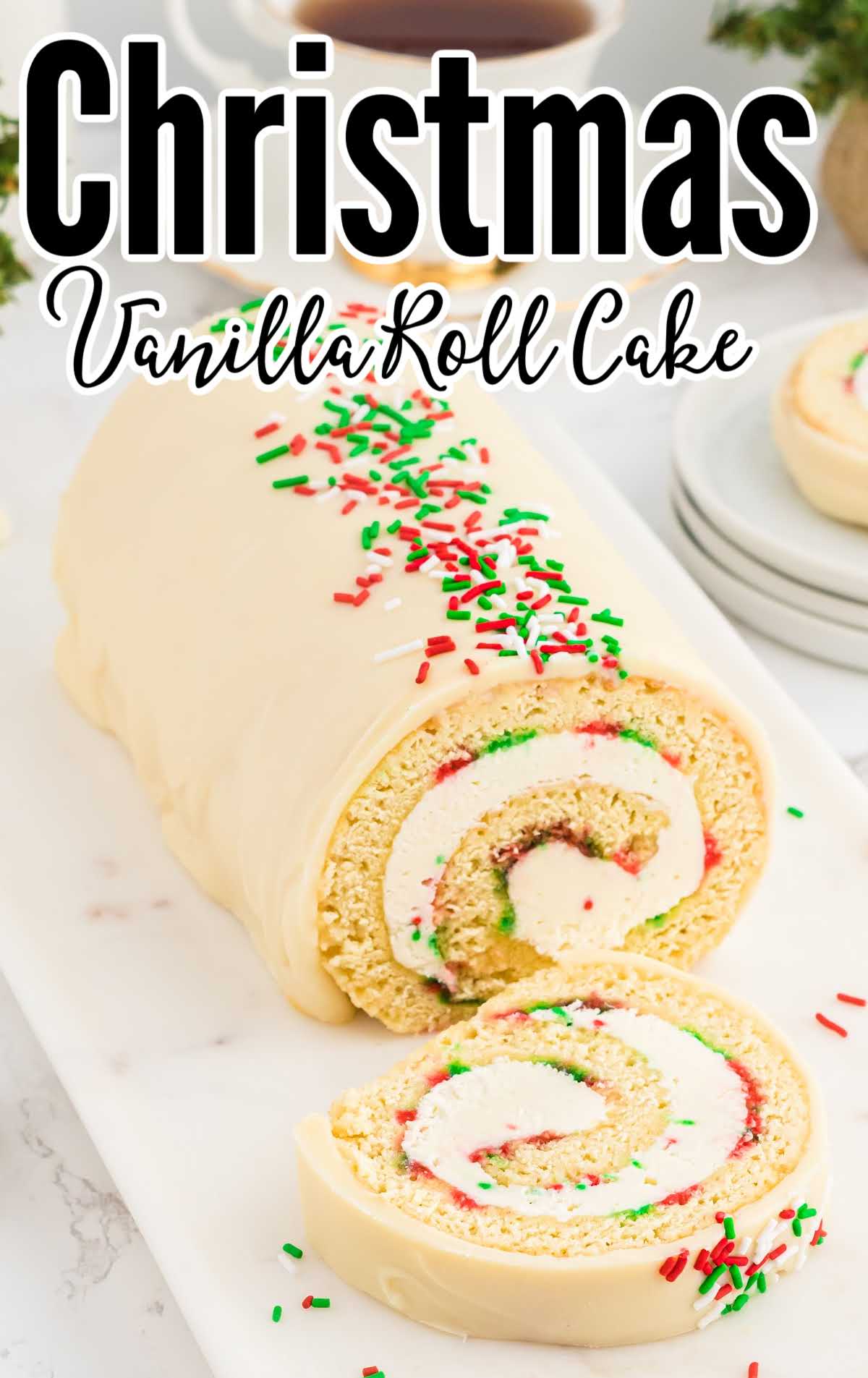 Rainbow Cake Roll | Dessert Now Dinner Later