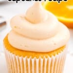 Orange Creamsicle Cupcakes