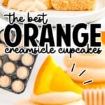 Orange Creamsicle Cupcakes
