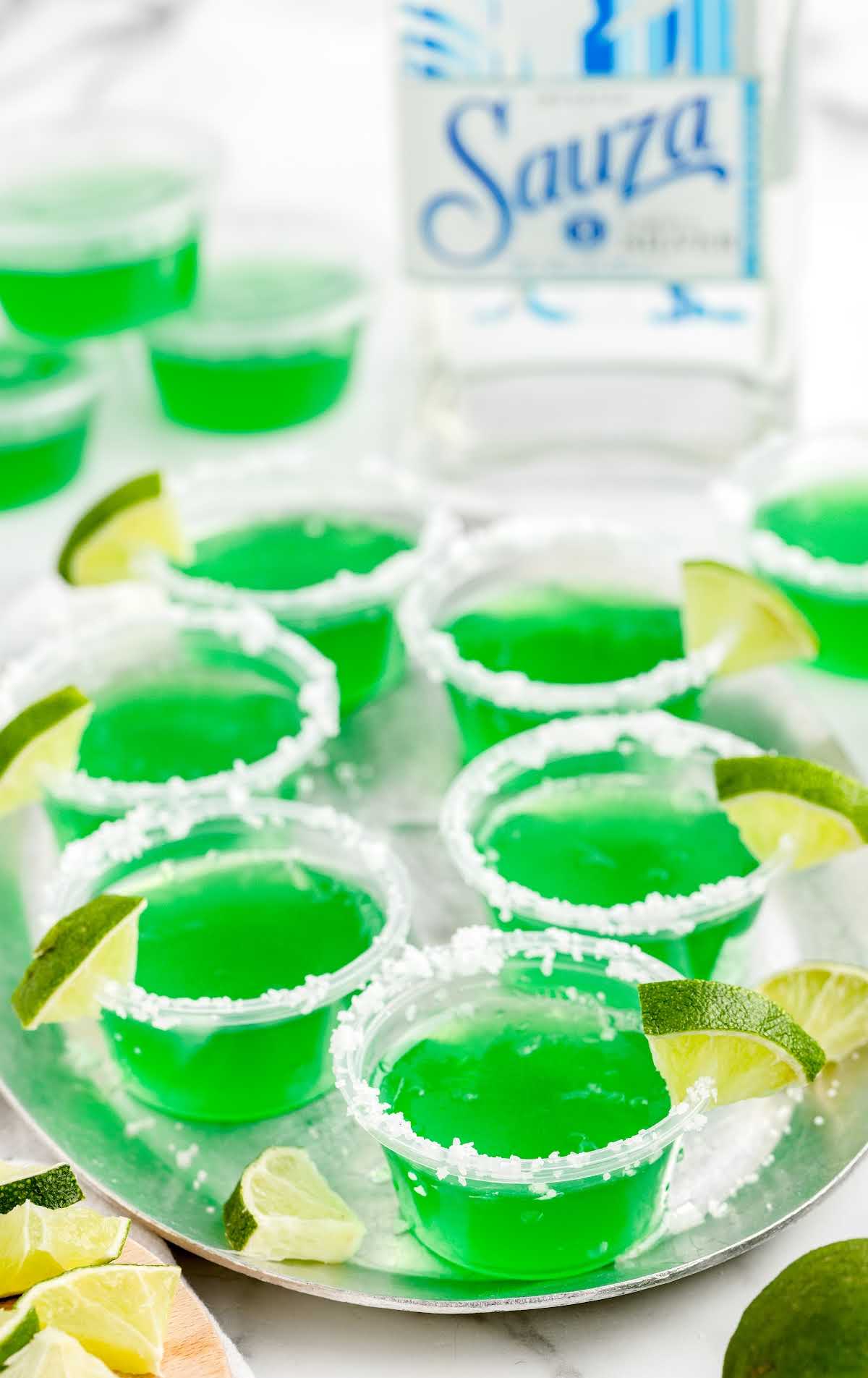 Tequila and Jello shot