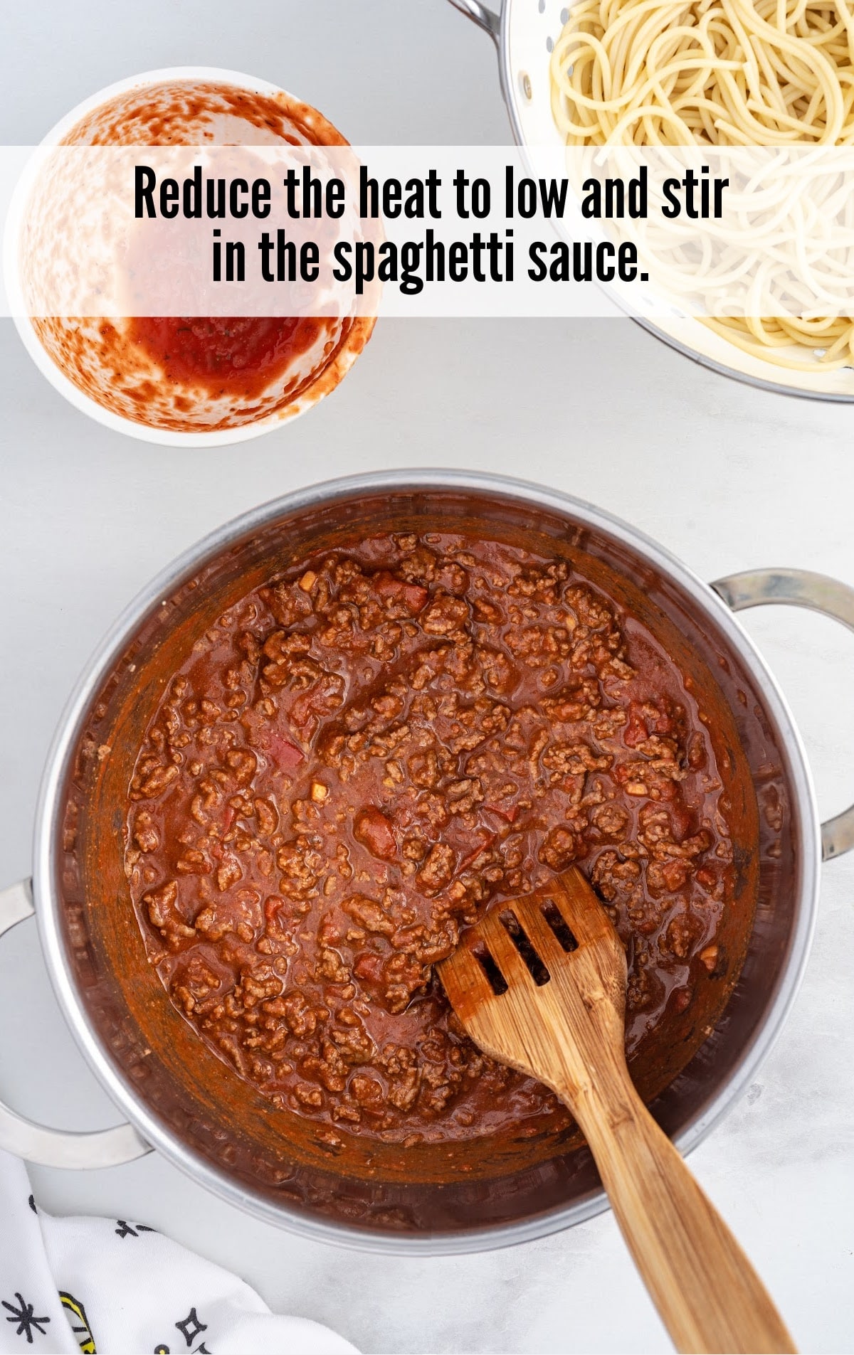 Taco and Spaghetti