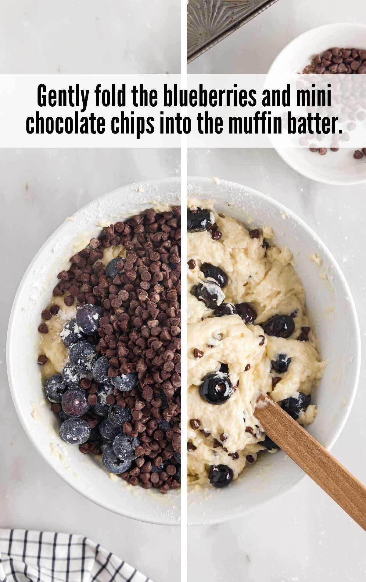 A bowl of food on a plate, with Muffin and Chocolate