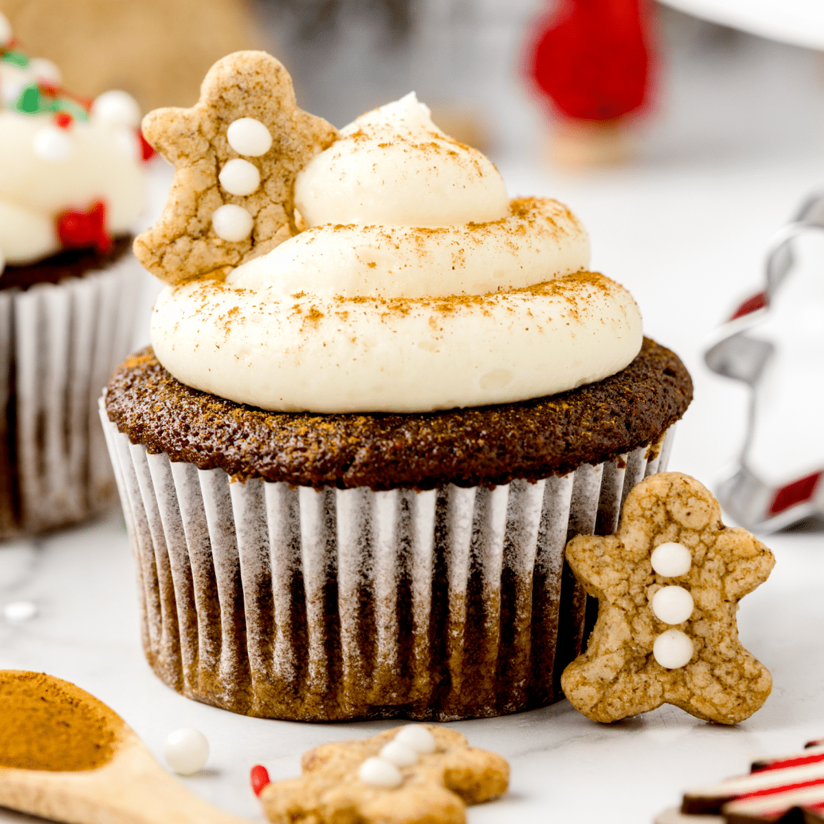 Gingerbread Cupcakes | Christmas | The Best Blog Recipes