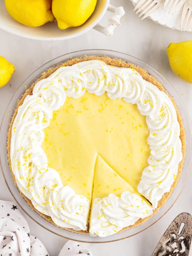Easy Lemon Cream Cheese Pie