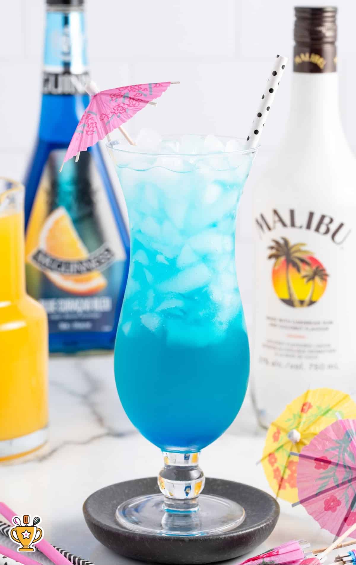  Blue Ocean Drink in a tall glass