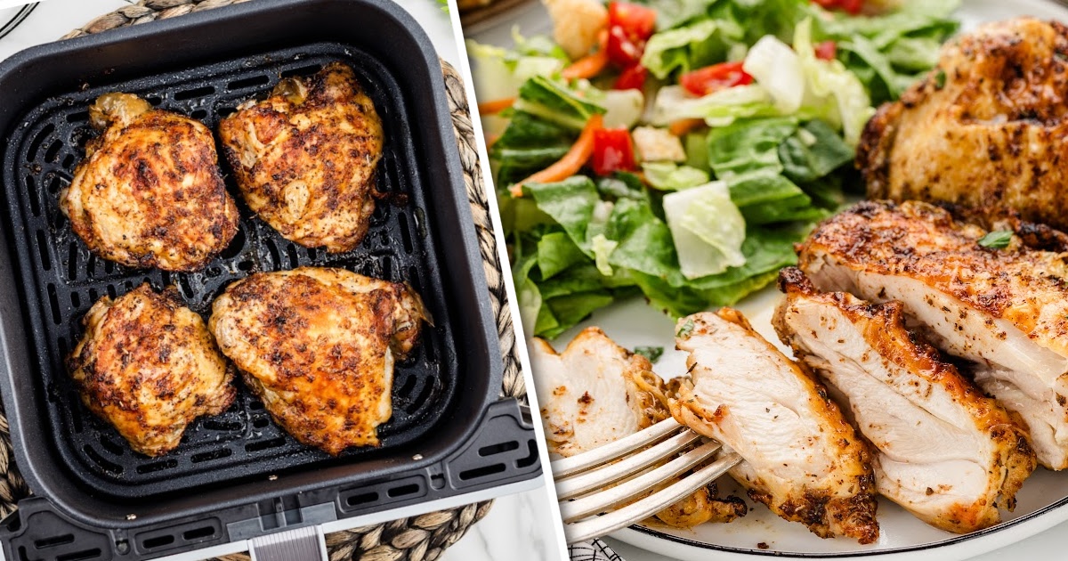 Chicken Thighs in a air fryer