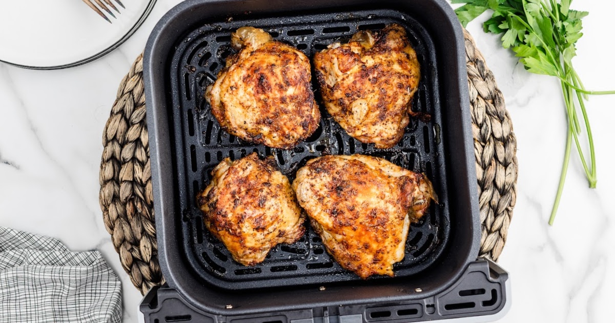 Chicken Thighs in a air fryer