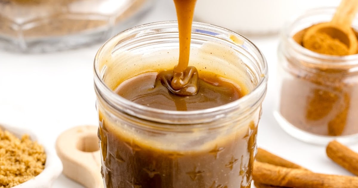 close up shot of Alabama White Sauce in a jar