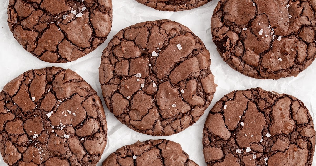 overhead shot of a plate of Peanut Butter Cookies