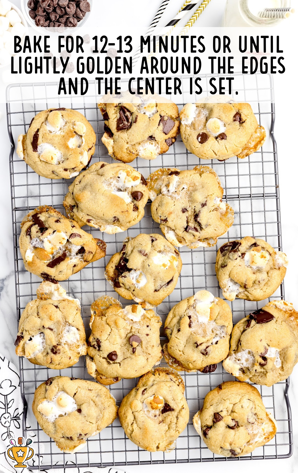 Marshmallow Cookies baked