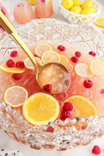 party punch being served