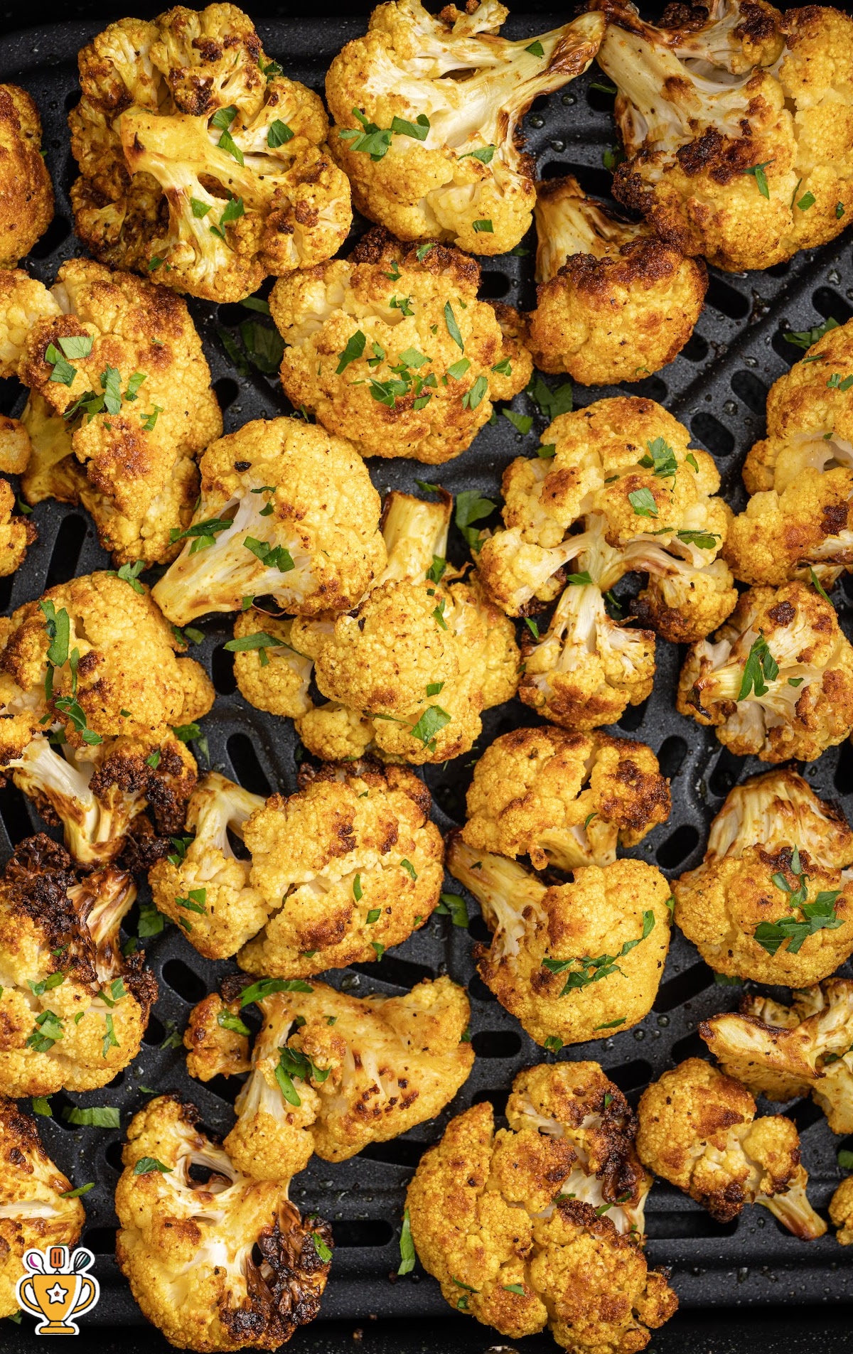 fried cauliflower on a plate