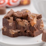 A closeup picture of Rolo Fudge