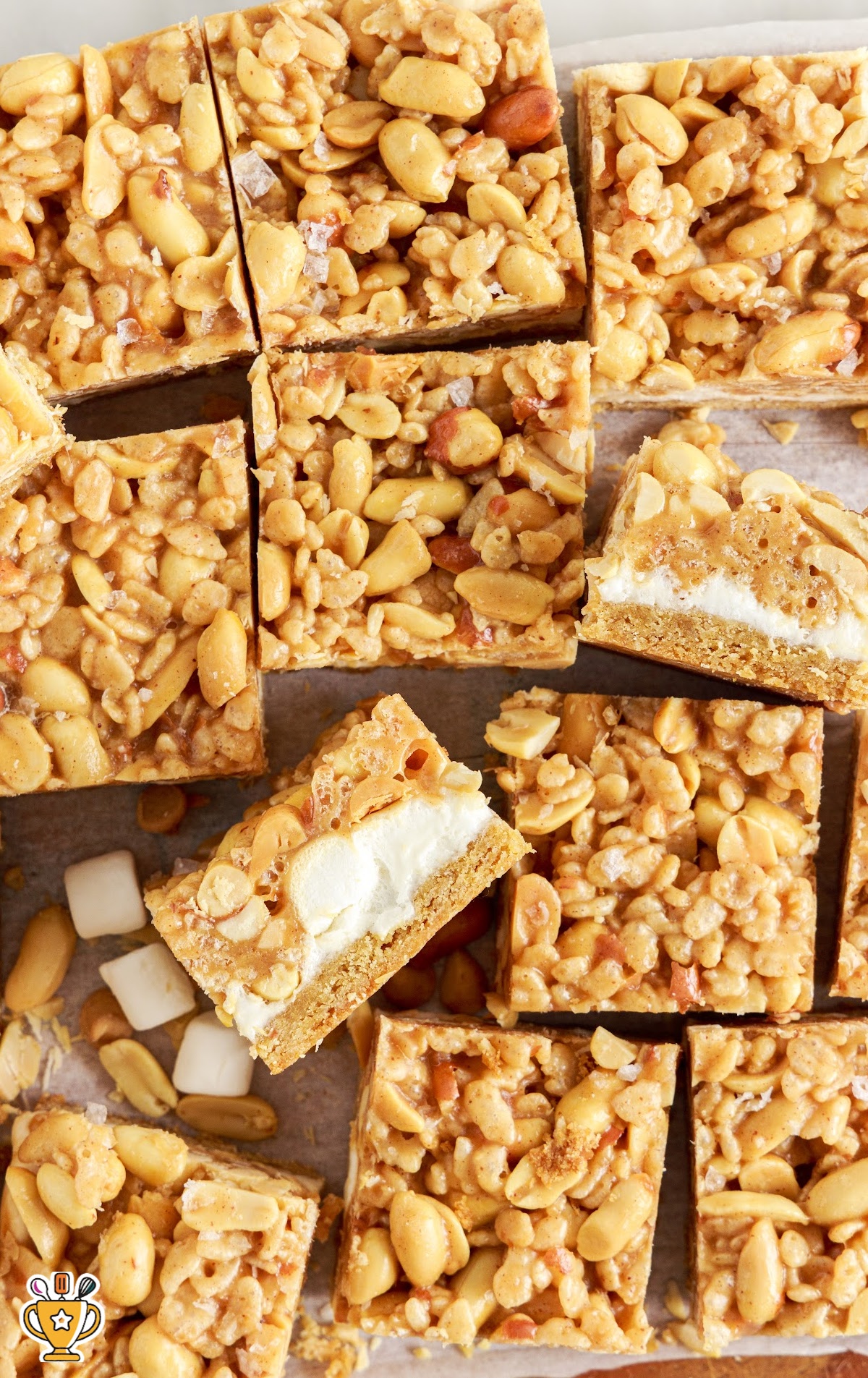 Salted Nut Roll Bars