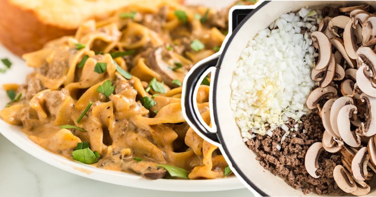 Ground Beef Stroganoff