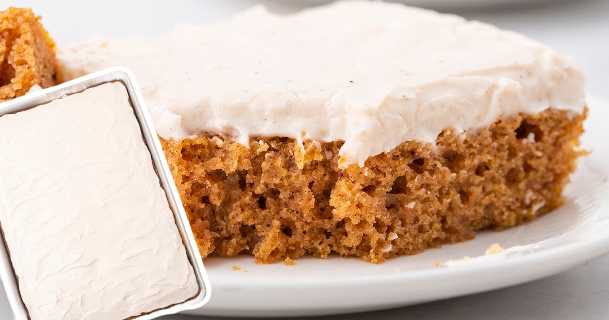 Pumpkin Sheet Cake