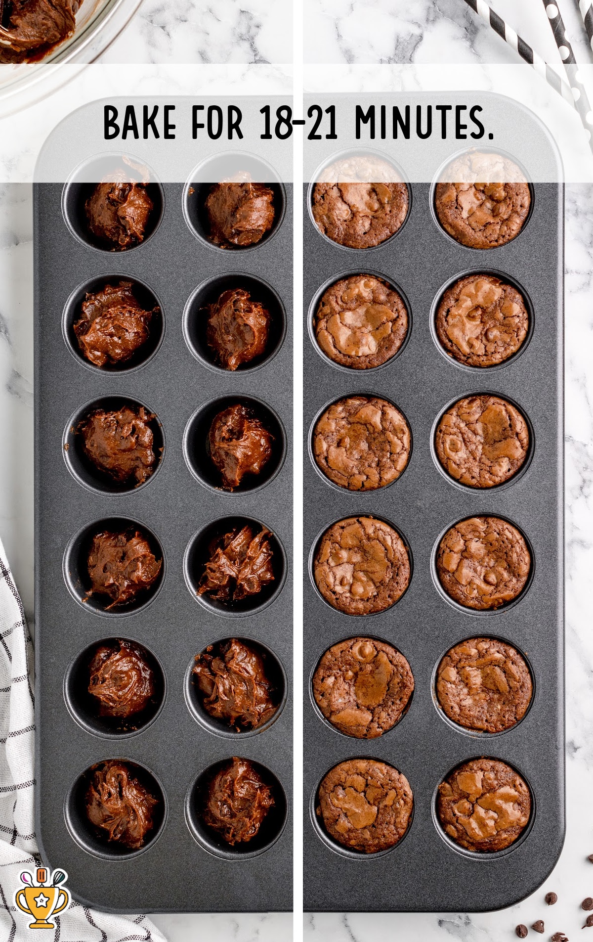baked Brownie Bites