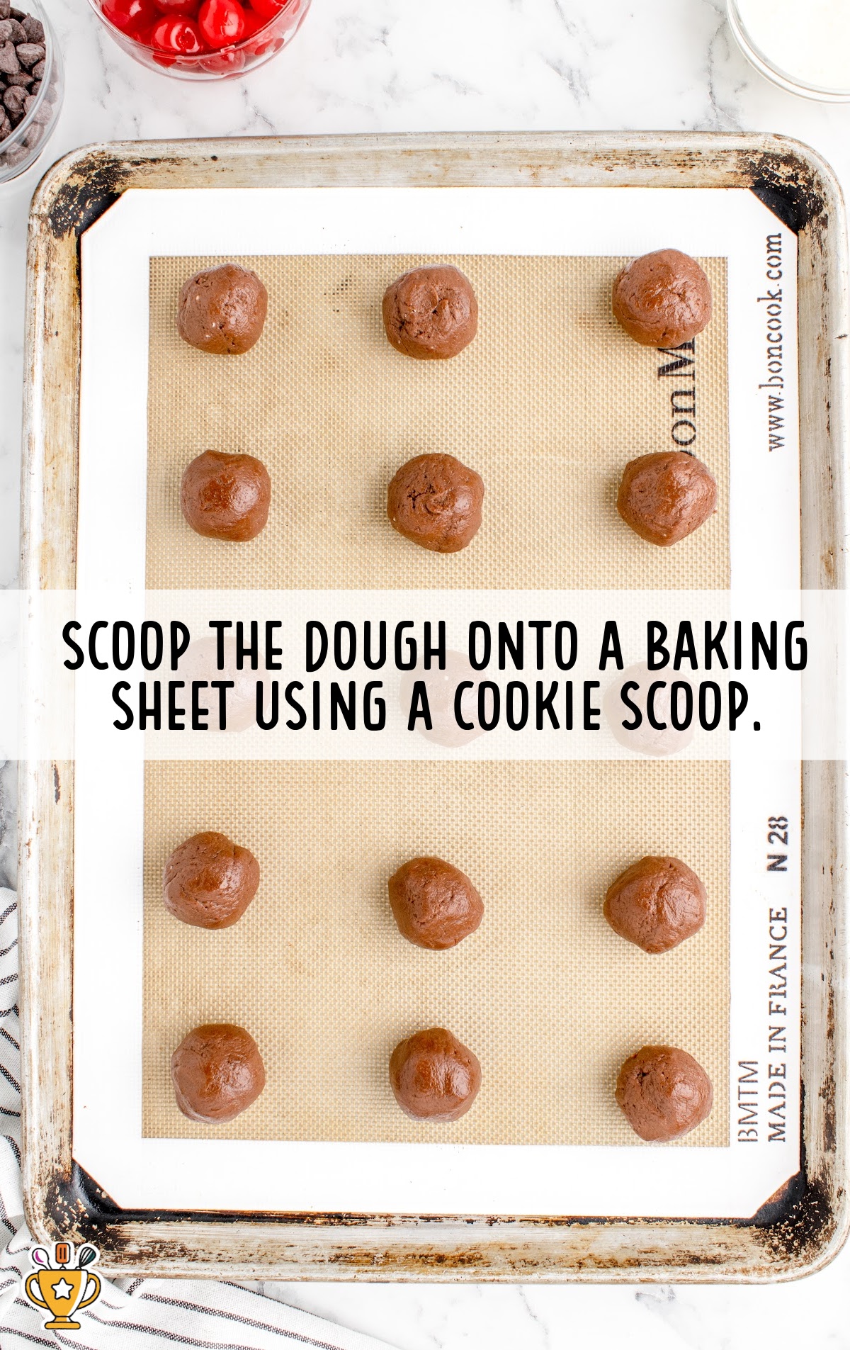 Chocolate Cherry Cookies