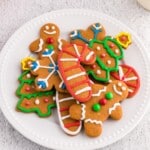 Gingerbread Cookies on a plate