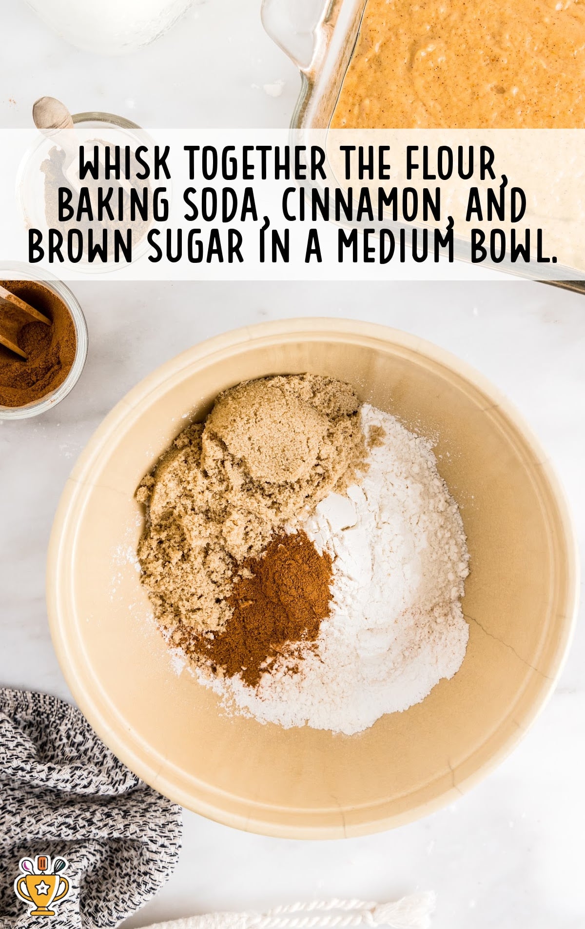 Ingredients mixed together in a bowl