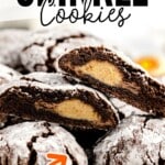A bunch of Reese's Crinkle Cookies